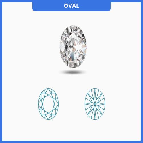 0.25CT J-K VS2-SI1 Oval Cut Diamond MDL#D9196-2 For Cheap