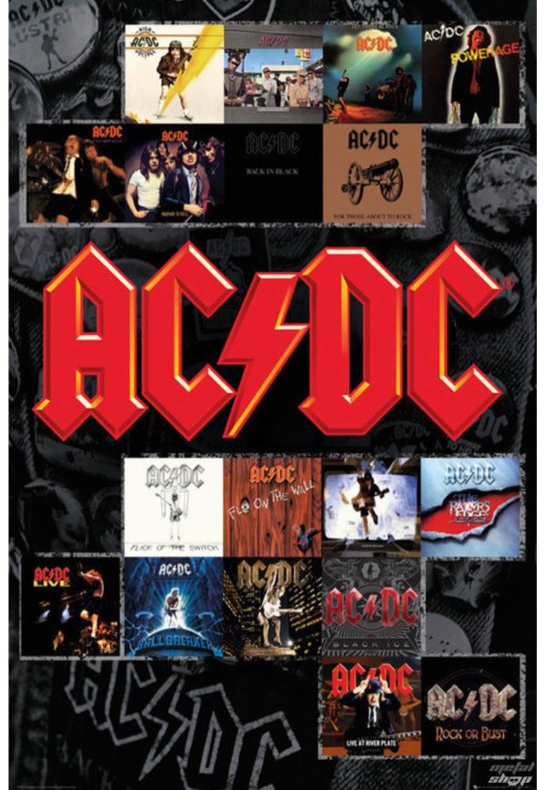 AC DC - Covers Maxi - Poster Discount