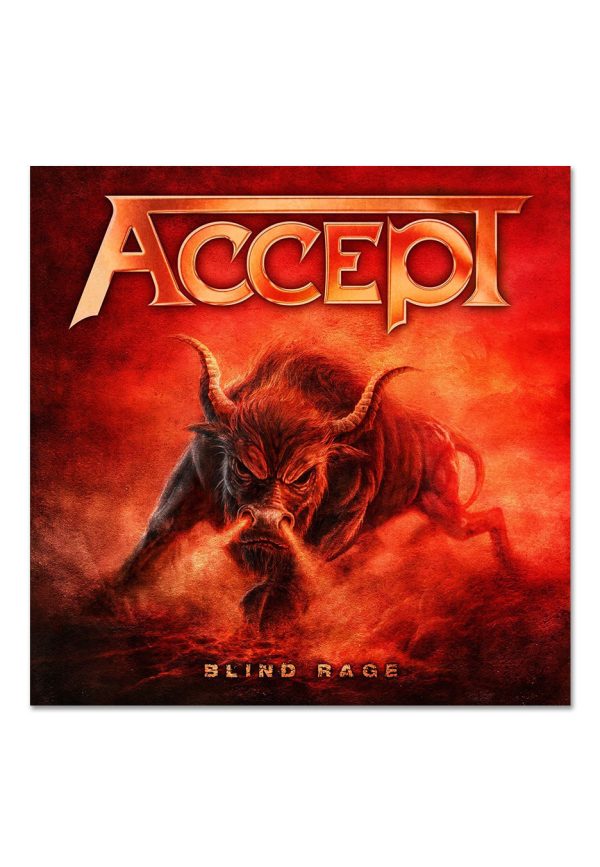 Accept - Blind Rage Ltd. Neon Orange - Colored 2 Vinyl Cheap